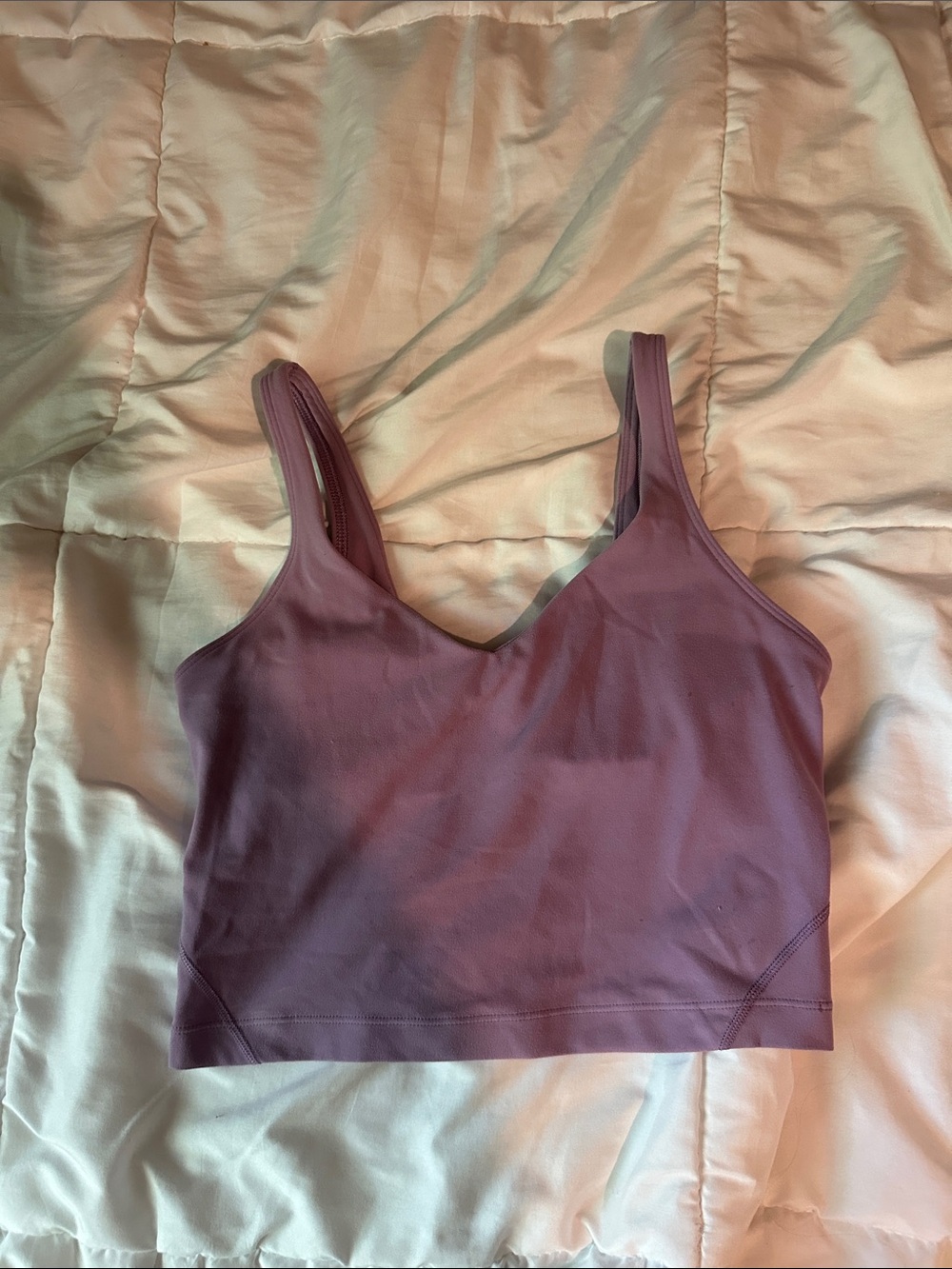 lululemon athletica Mauve Tank Top